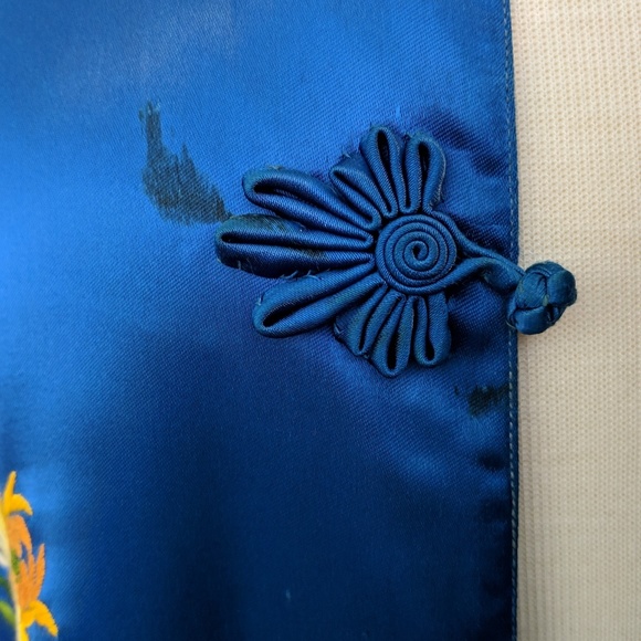 VINTAGE Asian Style Robe - Picture 3 of 7